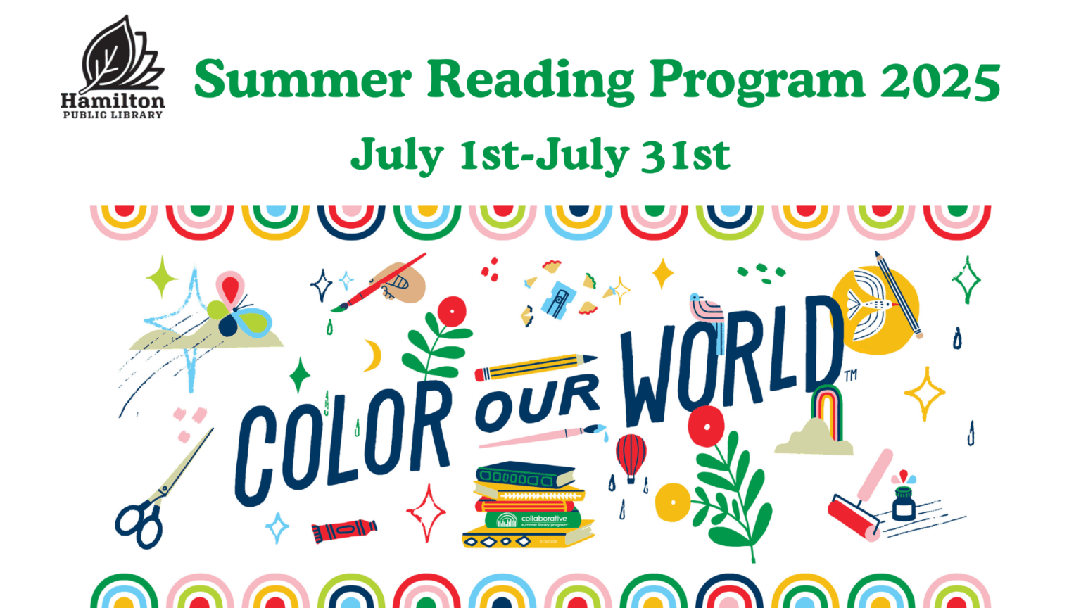 Summer Reading Program Hamilton Library